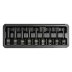 YATO YT-10681 Gépi hosszú bit dugókulcs készlet 9 részes Ribe 1/2" RM5-RM14 CrMo