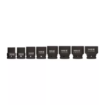 YATO YT-1115 Gépi dugókulcs készlet 8 részes 3/4" 22-41 mm CrMo