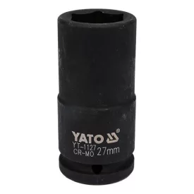 YATO YT-1127 Gépi hosszú dugókulcs 3/4" 27 mm CrMo