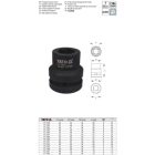 YATO YT-1186 Gépi dugókulcs 1" 30 mm CrMo