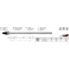 YATO YT-1241 Hajtókar 1/2" csuklós 360 mm CrV