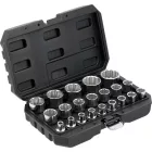 YATO YT-12630 12 szögletű dugókulcs fej készlet 1/2"