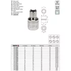 YATO YT-14829 Dugókulcs Spline 1/2" 17 mm CrV