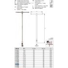 YATO YT-15282 Csuklós T-kulcs 17 mm / 450 mm CrV