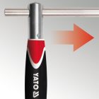 YATO YT-1556 T-kulcs 12 mm / 310 mm forgatható nyéllel CrV