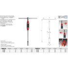 YATO YT-1556 T-kulcs 12 mm / 310 mm forgatható nyéllel CrV
