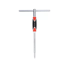   YATO YT-1565 T-hajtószár 1/4" x 310 mm forg. nyéllel CrV
