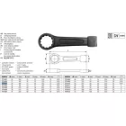 YATO YT-1603 Üthető csillagkulcs 30 mm / 190 mm CrV