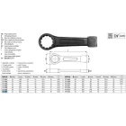 YATO YT-1607 Üthető csillagkulcs 41 mm / 225 mm CrV