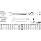 YATO YT-1690 Racsnis csuklós csillag-villáskulcs 24 mm / 330 mm 72T CrV