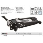 YATO YT-17207 Hidraulikus krokodil emelő 2,5T alacsony profil, dupla dugattyú