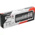 YATO YT-17505 Hasított dugókulcs készlet 8 - 19 mm 12 részes