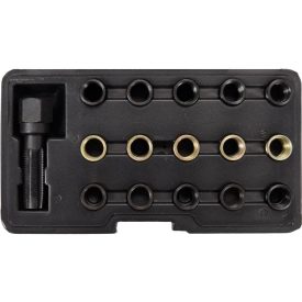   YATO YT-17580 Izzítógyertya menetjavító és tisztító készlet 16 részes M14, M16