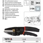 YATO YT-18963 Többfunkciós műszaki olló 250 mm