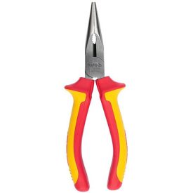   YATO YT-21154 Hosszúcsőrű fogó egyenes 160 mm 1000 V-ig szigetelt CrV