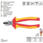 YATO YT-21159 Oldalcsípő fogó 180 mm 1000 V-ig szigetelt