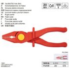 YATO YT-21191 Laposorrú fogó 200 mm teljesen 1000 V-ig szigetelt