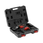 YATO YT-21733 Akkumulátoros PEX préselőszerszám U/TH 16–32 mm, krimpelőerő 60 kN, 18 V (akku és töltő nélkül)