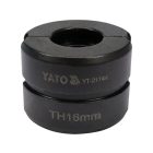 YATO YT-21744 Krimpelő betét YT-21735 krimpelőhöz TH-típus 16 mm