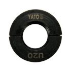YATO YT-21756 Krimpelő betét YT-21750 krimpelőhöz U-típus 20 mm