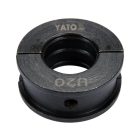 YATO YT-21756 Krimpelő betét YT-21750 krimpelőhöz U-típus 20 mm