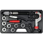 YATO YT-21826 Hiderulikus csőperemező készlet 10 részes 3/8"-1 1/8"