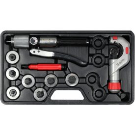   YATO YT-21826 Hiderulikus csőperemező készlet 10 részes 3/8"-1 1/8"