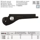 YATO YT-22002 Állítható csőfogó 275 mm