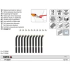 YATO YT-22361 Tartalék penge gyors sorjázóhoz (10 db/cs)