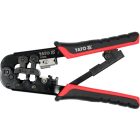 YATO YT-22442 Krimpelő fogó UTP hálózati (RJ45) és telefon (RJ11) csatlakozókhoz