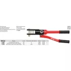 YATO YT-22860 Kézi hidraulikus prés készlet 8 részes 10-120 mm2