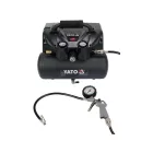 YATO YT-23241 Akkus kompresszor 8 bar 2 x 18 V (2 x 3,0 Ah akku + töltő)