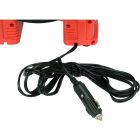 YATO YT-23247 Akkus kompresszor 11 bar 18 V (1 x 3,0 Ah akku + töltő) + 12 V szivargyújtó