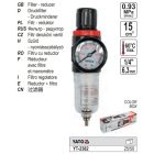 YATO YT-2382 Pneumatikus levegő szűrő nyomásszabályzóval 1/4"