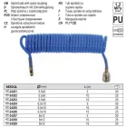 YATO YT-24209 Pneumatikus tömlő (spirál) gyorscsatlakozóval 8,0 mm x 12 mm x 15 m 1,2 MPa