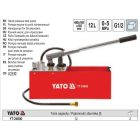 YATO YT-24800 Kézi nyomáspróba szivattyú 12 liter 50 bar