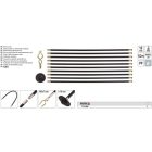 YATO YT-24980 Csőtisztító készlet 12 részes 9,2 m/20 mm (flexibilis rúd 10x93,2 cm)