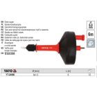 YATO YT-24990 Csőtisztító spirál fúrógépre csatlakoztatható 6 m