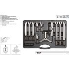 YATO YT-25105 Csapágylehúzó készlet 12 részes nehezen hozzáférhető helyekhez