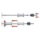 YATO YT-2540 Csúszósúlyos csapágylehúzó készlet 5 részes