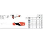YATO YT-25903 Csavarhúzó lapos 3 x 150 mm mágneses S2