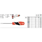 YATO YT-25906 Csavarhúzó lapos 4 x 200 mm mágneses S2