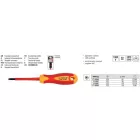 YATO YT-28263 Csavarhúzó PZ3 x 150 mm 1000 V-ig szigetelt