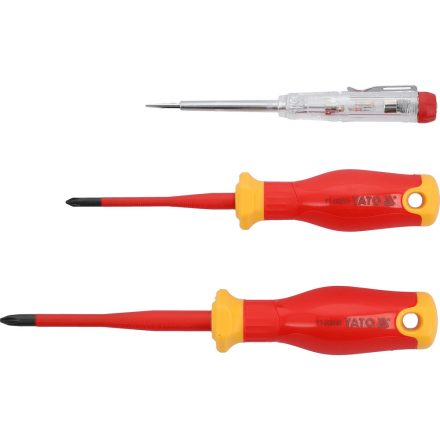 YATO YT-282680 EXTRA SLIM INSUL. SCREWD. SET 3 PCS