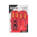 YATO YT-28294 Precíziós csavarhúzó készlet 8 részes 1000 V-ig szigetelt S2