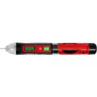 YATO YT-28320 Fáziskereső érintésmentes mérés 12-1000 V szigetelt LCD kijelzővel