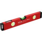 YATO YT-30080 Alumínium vízmérték 400mm 3 libellás