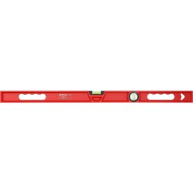   YATO YT-30092 Alumíniumöntvény vízmérték 800mm 2 libellával 2 fogantyúval