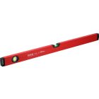 YATO YT-30102 Alumínium vízmérték 800mm 2 libellás bordázott szerkezetű merev profillal