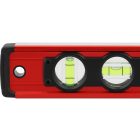 YATO YT-30396 Alumíniumöntvény elektronikus vízmérték 268mm 2 libellával digitális kijelzővel szögmérés funkcióval